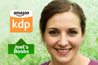 send a howto guide on publishing your first book, amazon KDP