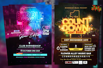 design a creative and amazing flyer