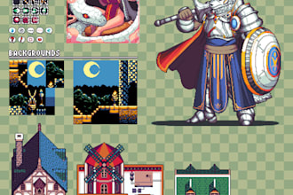 make animated pixel art for illustrations, icons, or game assets