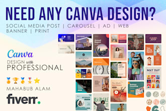 design canva design print, social media templates