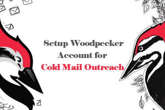 setup cold email outreach platform woodpecker