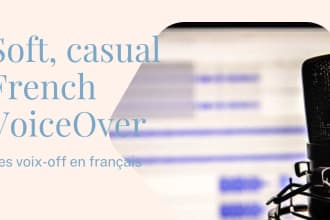 record the best female french voiceover for you