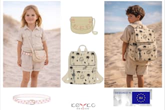 design cute and unique kids backpacks and bags