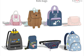 design kids backpack handbag bag