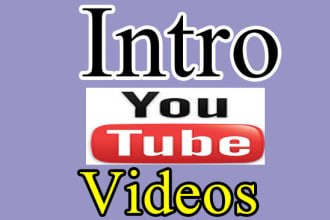 create youtube intro and outro