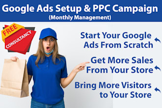 setup optimize and manage google ads campaign or adwords PPC
