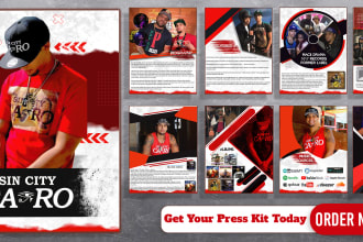 design celebrity, influencer, speaker, artist, music press kit, media kit, epk
