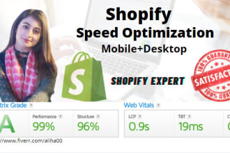 do advance shopify speed optimization, shopify store expert