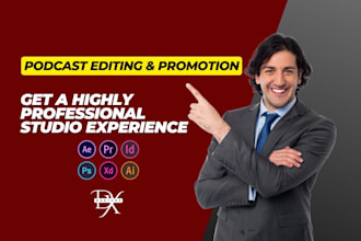 polish your podcast professionally with audio and video edit