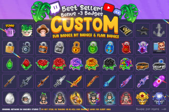 create express twitch sub badges, bit badges