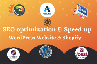 do wordpress website speed up and SEO optimization