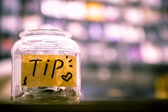 gratefully accept your tips