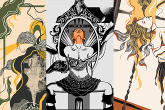 create any illustration for your book, website