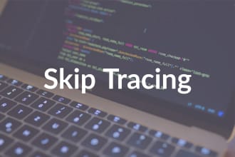 do real estate skip tracing in bulk and batch