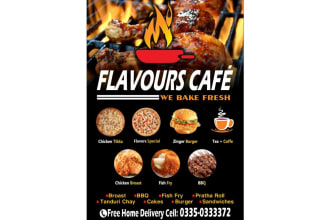 design a modern flyer or brochure for your business