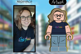 do custom lego characters