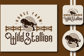 design a gothic, retro, or vintage logo design