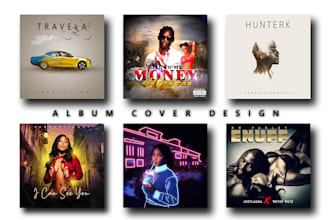 design professional album cover art, single cover art or mixtape cover