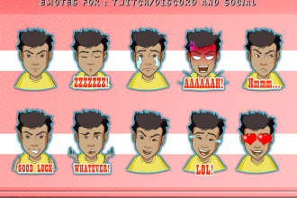 create custom emotes for twitch, discord etc