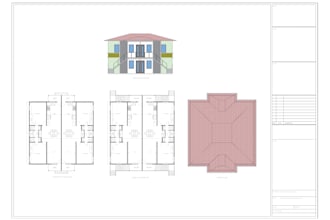 draw, convert 2d floor plan, elevation in autocad, sketchup