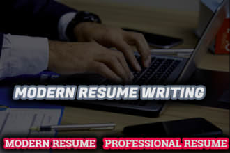 provide you simple modern professional resume services and editing review