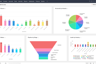 do any zoho CRM and zoho analytics tasks