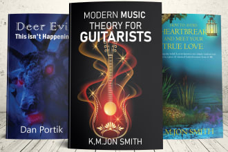 paperback, amazon kindle, ebook and acx cover design