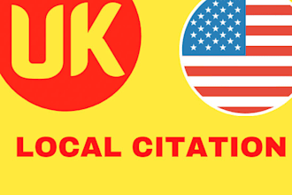 do local citations or local listings for UK