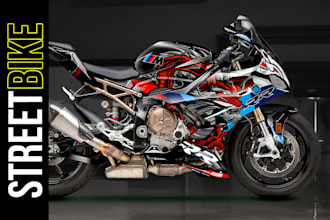 streetbike  custom design for decal kits