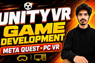 develop unity VR game for meta quest and PC VR
