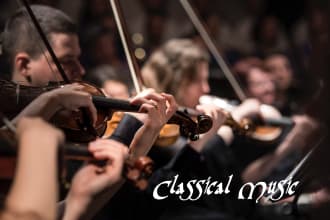 create emotional cinematic classical orchestral music