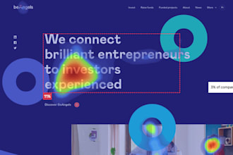 do a website UX audit with heatmap and action plan