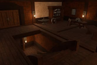 create a roblox map without free assets, using blender