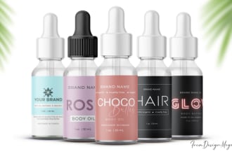premium minimalist cbd or hemp product label