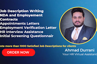 write a perfect job description for any role