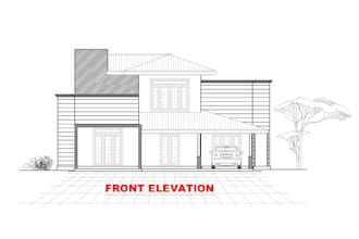 draw your sketch to 2d autocad