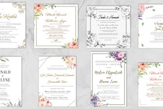 create professional, customized invitations