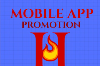 do mobile app promotion and app marketing for real user