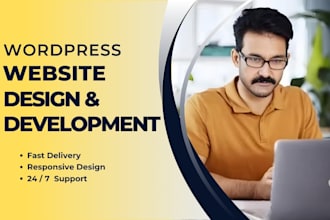build wordpress website design or blog