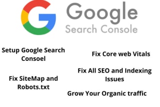 setup or fix issues of indexing,webmaster tool, sitemap