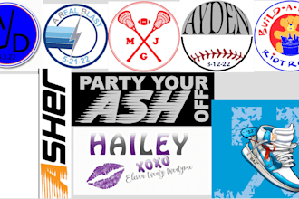design an amazing bar or bat mitzvah logo