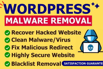 wordpress malware removal, remove malware with wordpress security, clean server