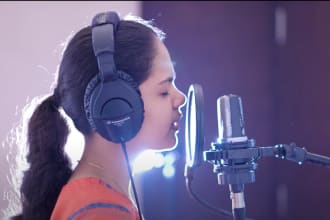 provide industry standard female singer vocals in hindi punjabi or indian vocal