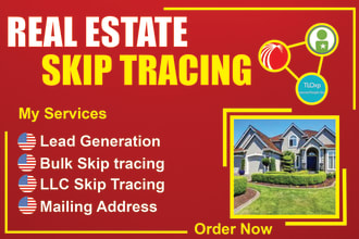 provide skip tracing service for real estate leads