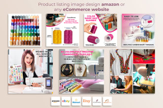 design amazon ebay walmart and etsy product listing images