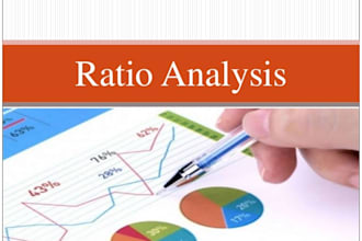 calculate ratio and do ratio analysis