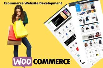 build wordpress woocommerce website ecommerce online store