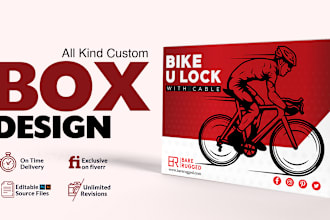 create professional product packaging, mailer box design