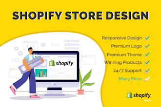 drop shipping website shopify store design