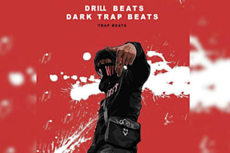 produce a dark trap or drill beat with exclusive rights
